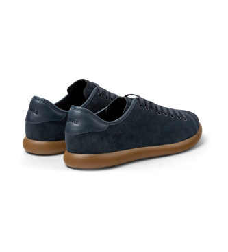 Camper Soller blue leather slippers