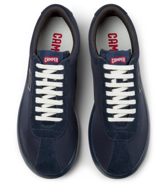 Camper XLite blue leather trainers