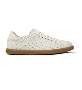 Camper Witte Pelotas Soller leren sportschoenen