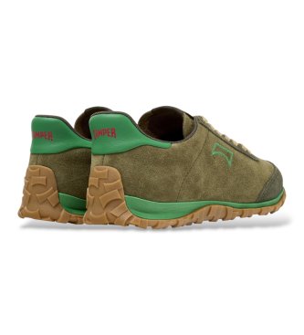 Camper Sneaker Drift Walk in pelle verde