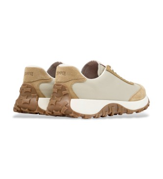 Camper Usnjeni čevlji Drift Trail bež barve