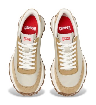 Camper Usnjeni čevlji Drift Trail bež barve