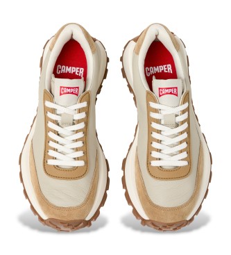 Camper Chaussures en cuir beige Drift Trail