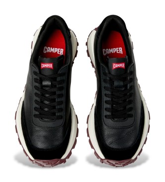 Camper Usnjeni čevlji Drift Trail črni