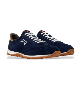 Camper Usnjene športne copate Drift Walk navy