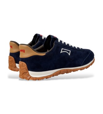 Camper Usnjene športne copate Drift Walk navy