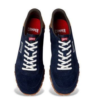Camper Usnjene športne copate Drift Walk navy