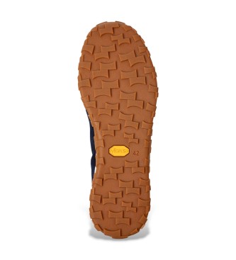 Camper Usnjene športne copate Drift Walk navy