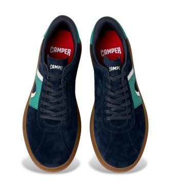 Camper Usnjene športne copate Pelotas Soller navy