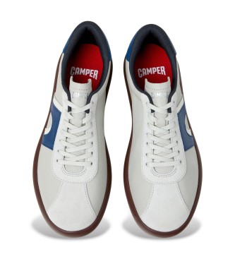 Camper Usnjene superge Pelotas Soller sive barve