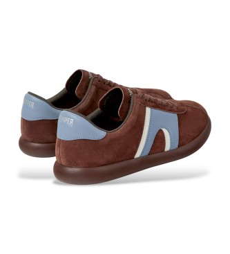 Camper Usnjene superge Pelotas Soller rjave barve