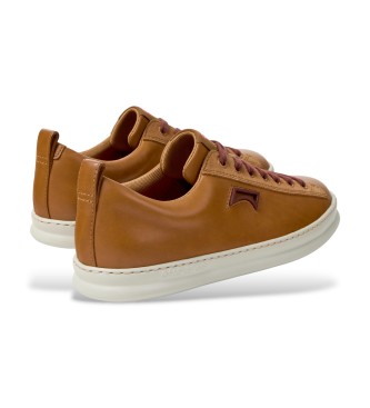 Camper Leather Sneakers Runner Four light brown
