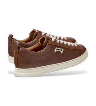 Camper Leather Sneakers Runner Four brown