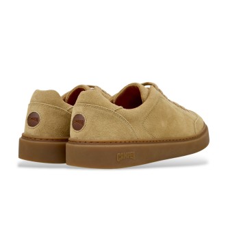 Camper Twentyfive Runner usnjene superge svetlo rjave barve