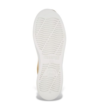 Camper Runner Up Leather Sneakers light brown