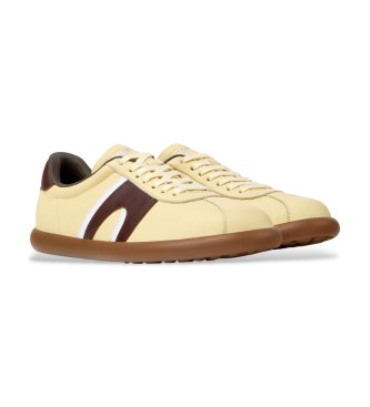 Camper Baskets en cuir Pelotas Soller jaune