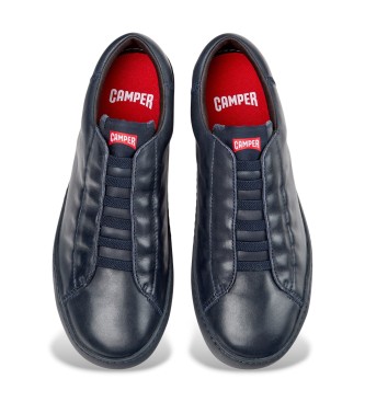 Camper Peu Touring usnjene superge mornarske barve