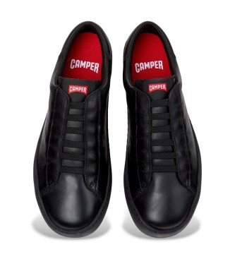 Camper Peu Touring usnjene superge črne barve