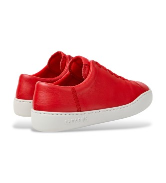 Camper Peu Touring Leather Shoes czerwony