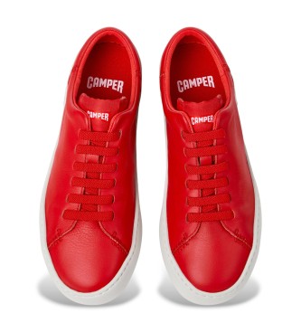 Camper Peu Touring Leather Shoes czerwony