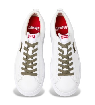 Camper Baskets en cuir Runner Four natural white