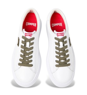 Camper Skórzane sneakersy Runner Four natural white
