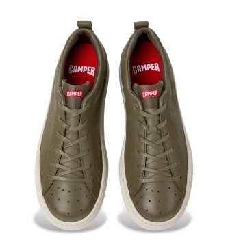 Camper Usnjene superge Runner Four green