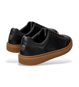 Camper Runner Twentyfive usnjeni čevlji črni