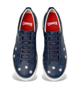 Camper Runner Up Leather Sneakers navy