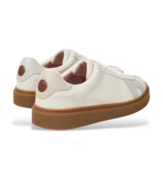 Camper Usnjene športne copate TWS umazano bele barve