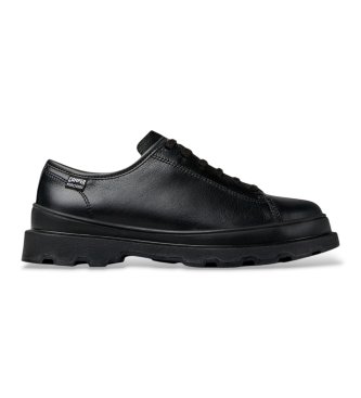 Camper Chaussures en cuir à lacets Brutus+ noir