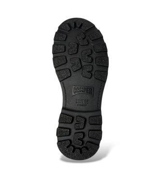 Camper Chaussures en cuir à lacets Brutus+ noir