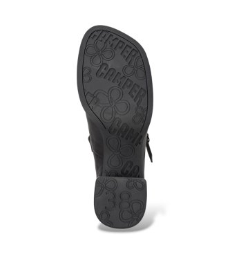 Camper Black Kora leather shoes