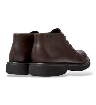 Camper Sapatos de couro Norman castanho