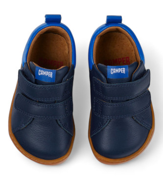Camper Peu blue leather shoes