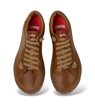 Camper Chaussures en cuir Peu Path+ marron