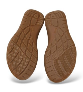 Camper Chaussures en cuir Peu Path+ marron