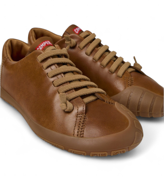 Camper Chaussures en cuir Peu Path+ marron
