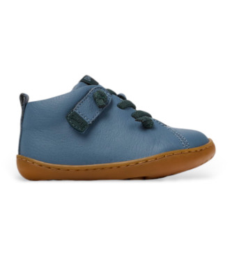 Camper Scarpe Sella Clay in pelle blu