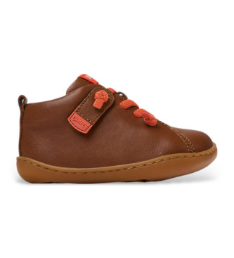 Camper Sella Clay brown leather shoes