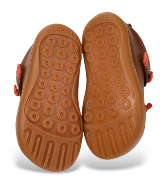 Camper Sella Clay brown leather shoes