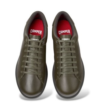 Camper Scarpe in pelle Pelotas Soller verde scuro