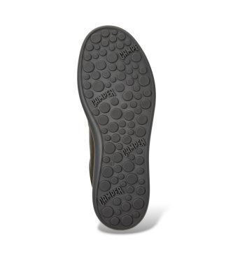 Camper Scarpe in pelle Pelotas Soller verde scuro