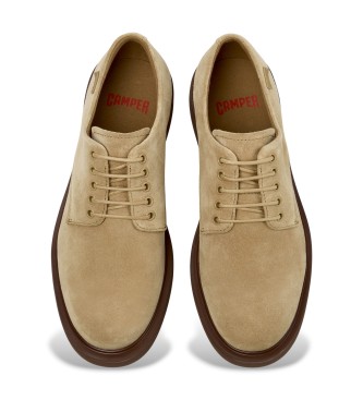 Camper Brown Norman Leather Shoes