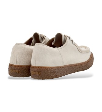 Camper Peu Terreno beige leather shoes