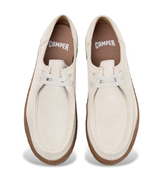 Camper Peu Terreno beige leather shoes