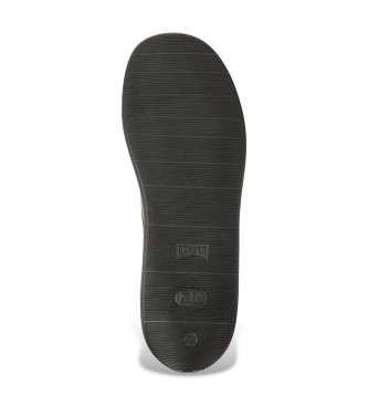 Camper Wagon Leather Shoes green