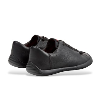 Camper Peu Path+ Leder Turnschuhe schwarz