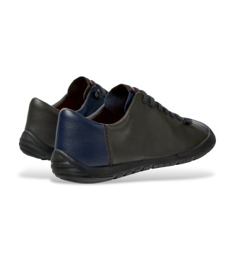 Camper Peu Path+ Usnjene športne copate črna, mornarska