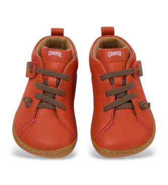 Camper Oranje Peu Leren Sneakers